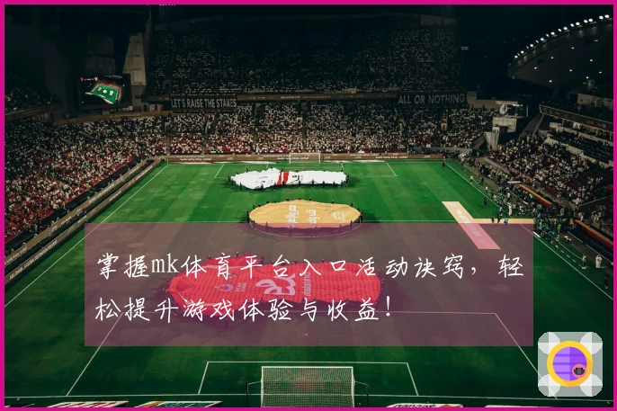 掌握mk体育平台入口活动诀窍，轻松提升游戏体验与收益！